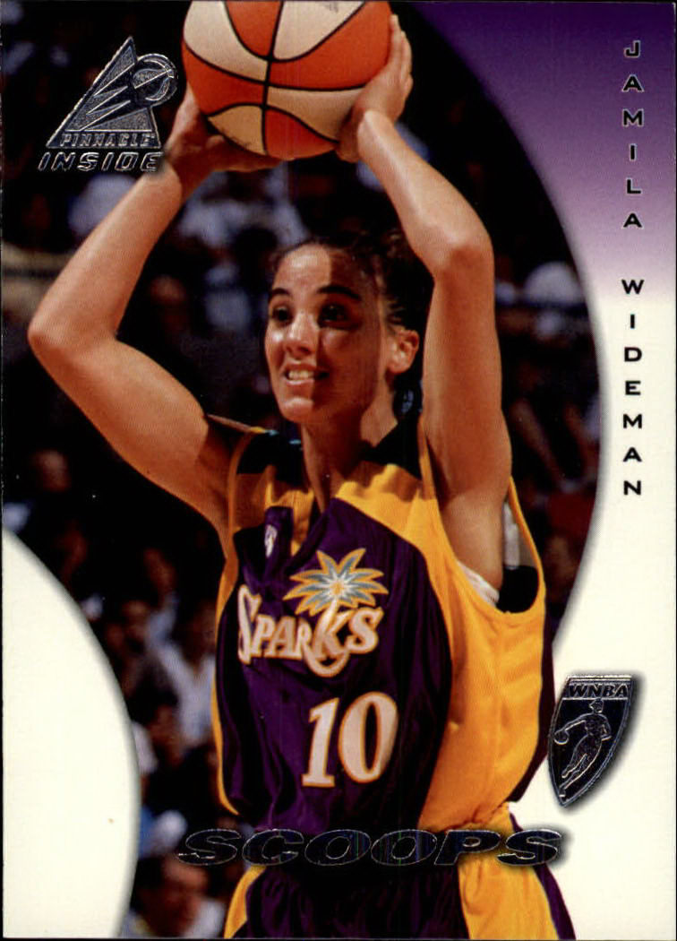 1997 Pinnacle Inside WNBA #72 Jamila Wideman HS - NM-MT