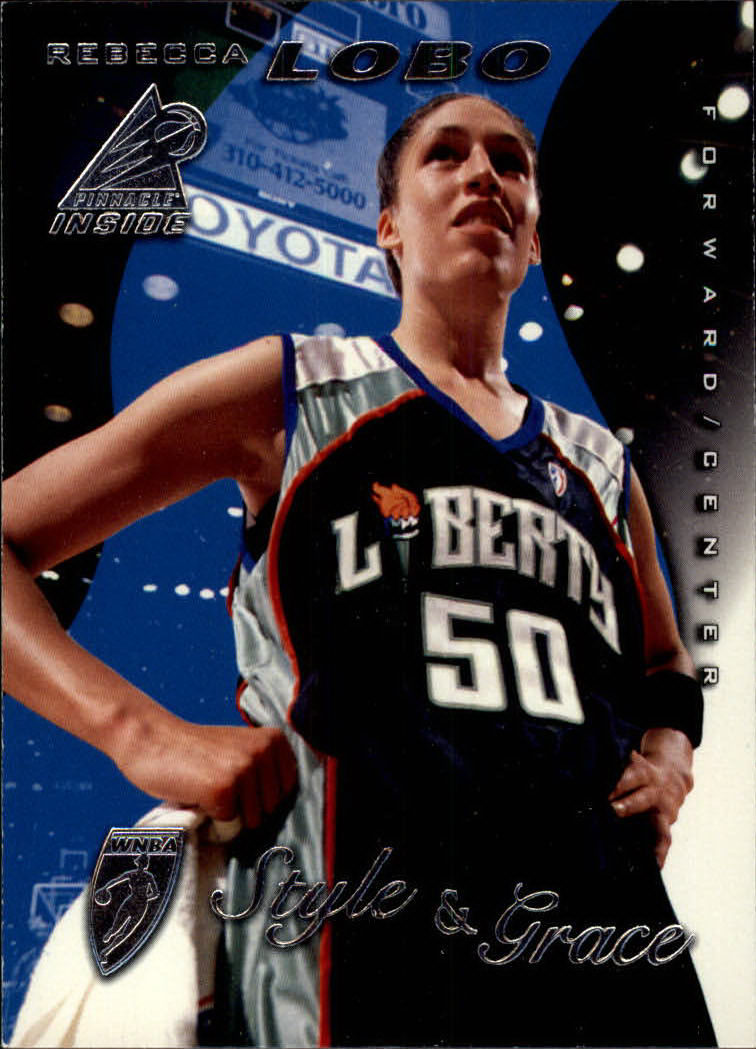 1997 Pinnacle Inside WNBA #80 Rebecca Lobo SG