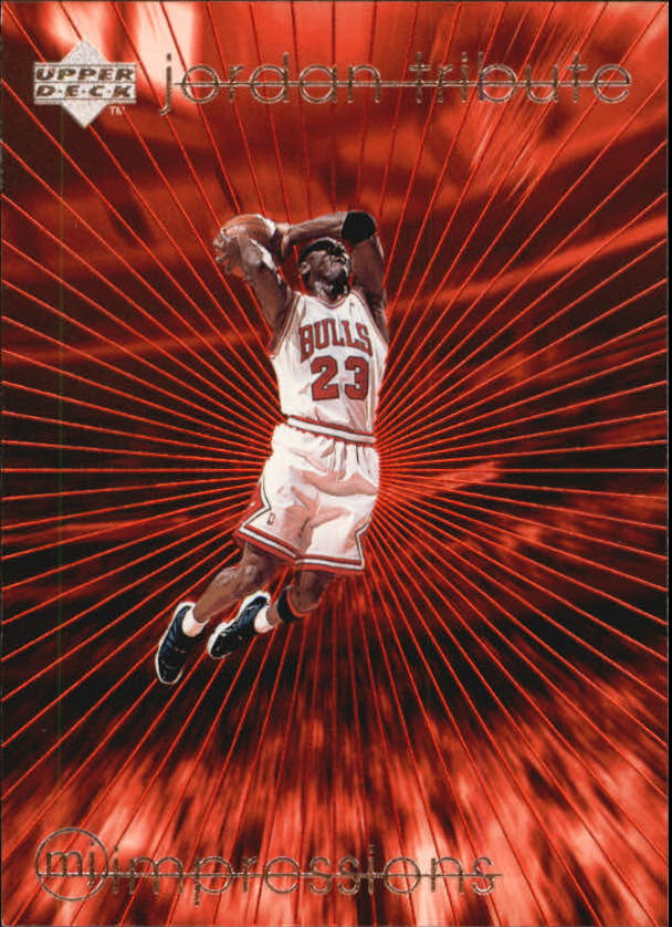 1997 Upper Deck Michael Jordan Tribute #MJ52 Michael Jordan IMP - NM-MT ...