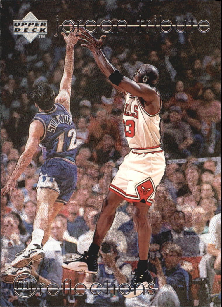 1997 Upper Deck Michael Jordan Tribute MJ85 Michael Jordan REF NM MT 