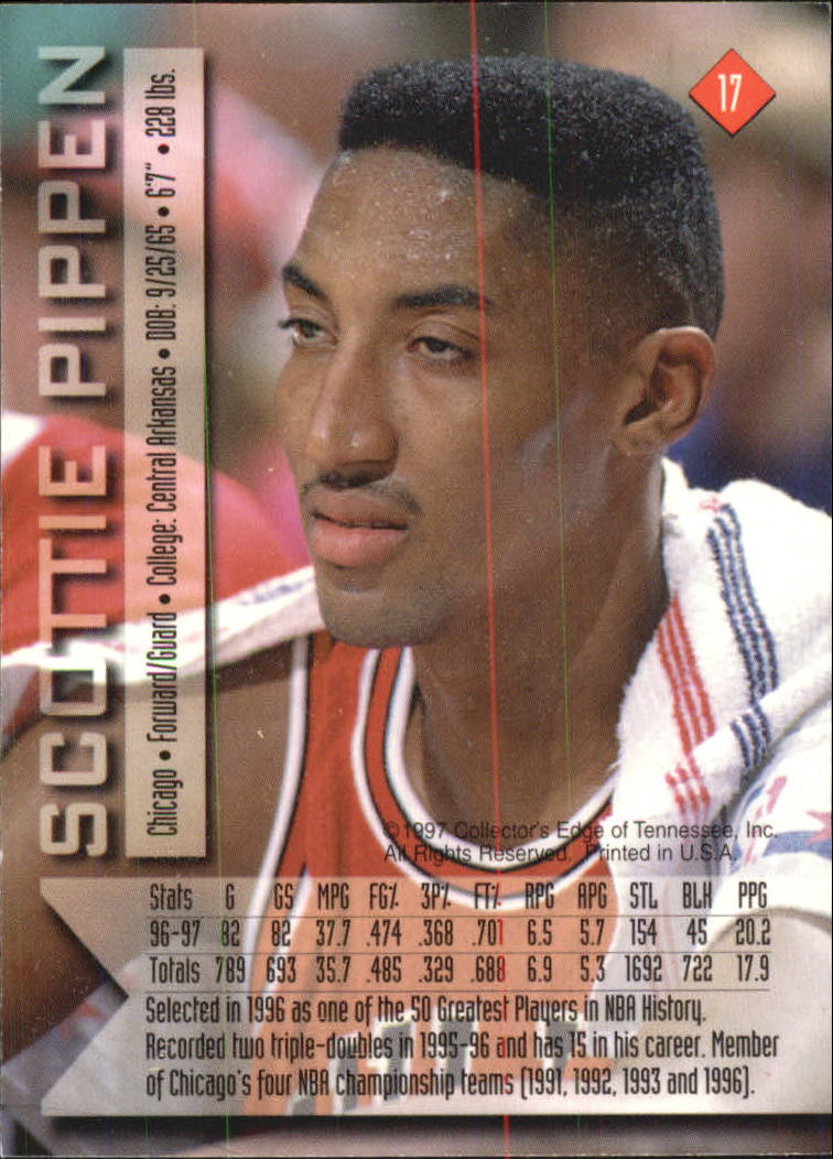 Scottie Pippen cards (1989-2019) Bulls Blazers - You Choose - Bild 112 von 239