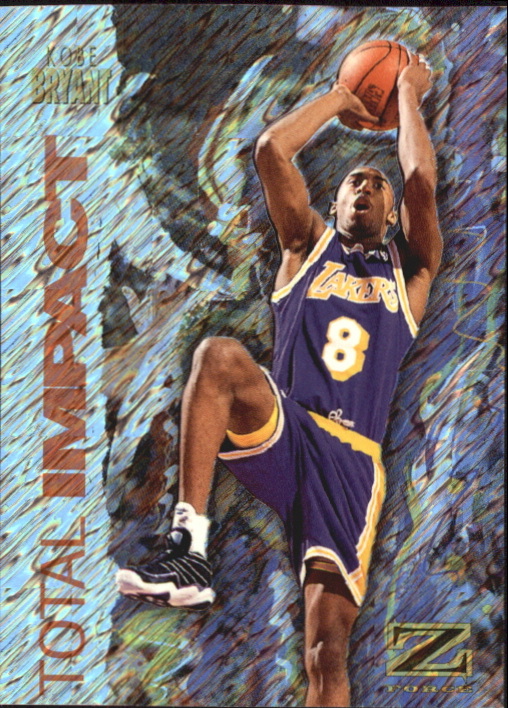 1997-98 Z-Force Total Impact #1 Kobe Bryant - NM-MT