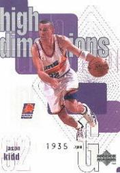 1997-98 Upper Deck High Dimensions #D5 Jason Kidd