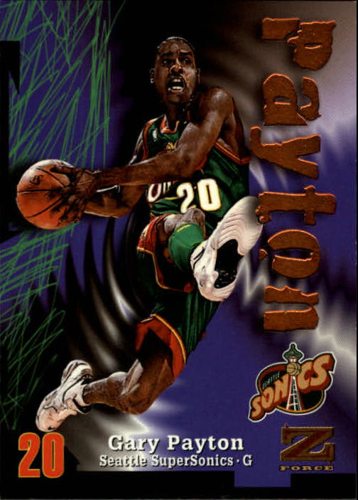  1990-91 Hoops #391 Gary Payton NM-MT RC Rookie Seattle