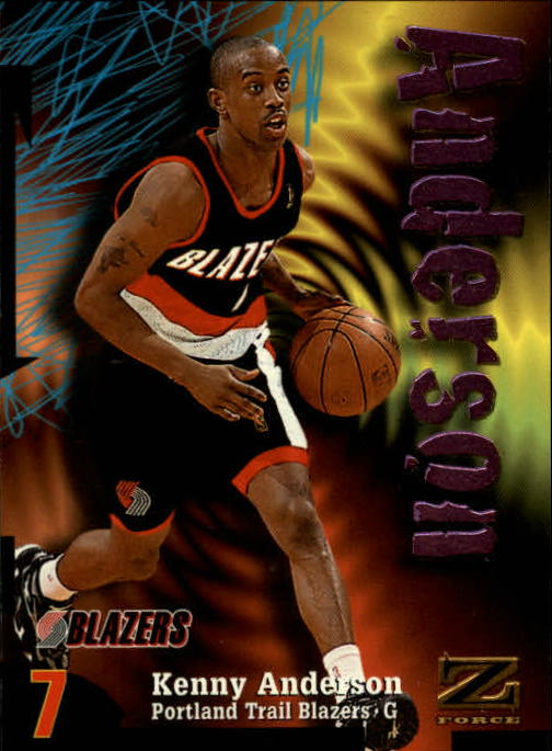 1997-98 Z-Force #36 Kenny Anderson