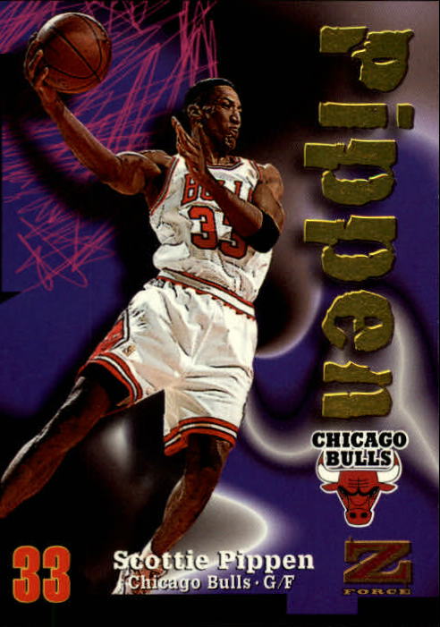 1997-98 Z-Force #66 Scottie Pippen - NM-MT
