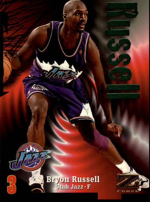1997-98 Z-Force #82 Bryon Russell