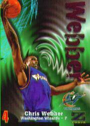 1997-98 Z-Force #135 Chris Webber