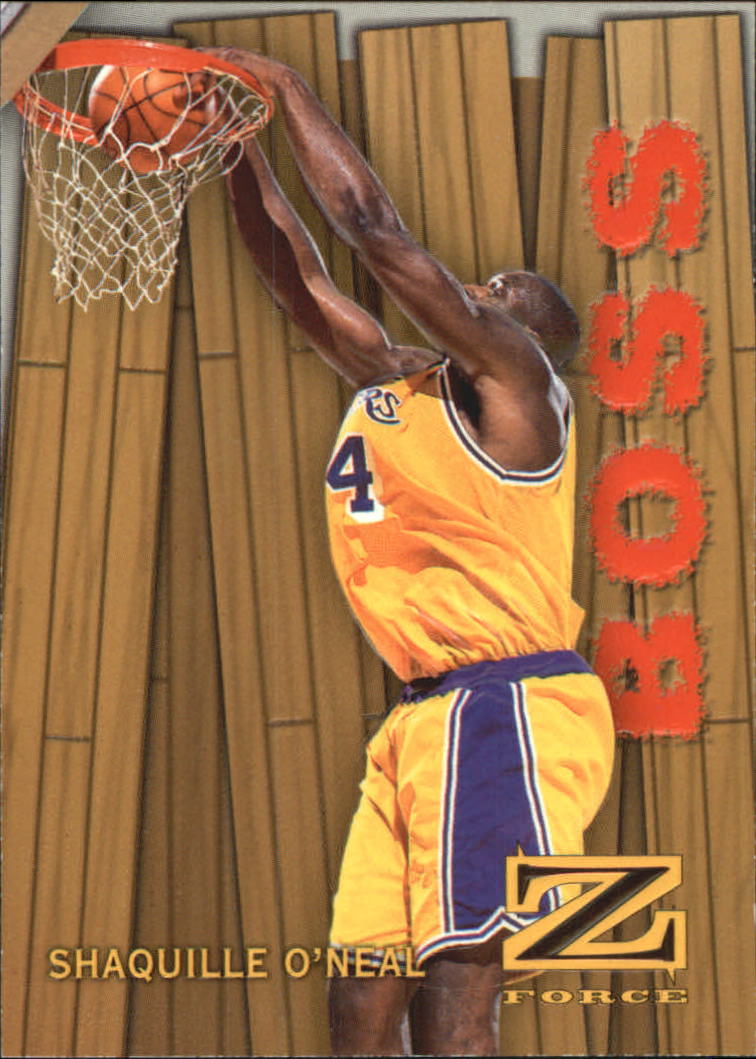 1997-98 Z-Force Boss #14 Shaquille O'Neal