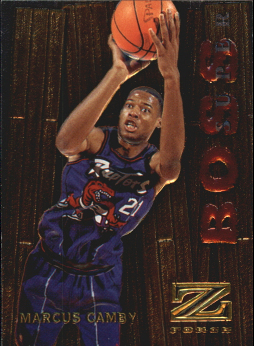 1997-98 Z-Force Super Boss #4 Marcus Camby