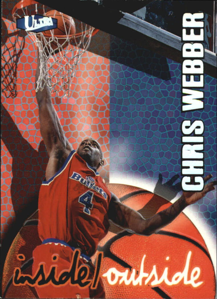 1997-98 Ultra Inside/Outside #9 Chris Webber