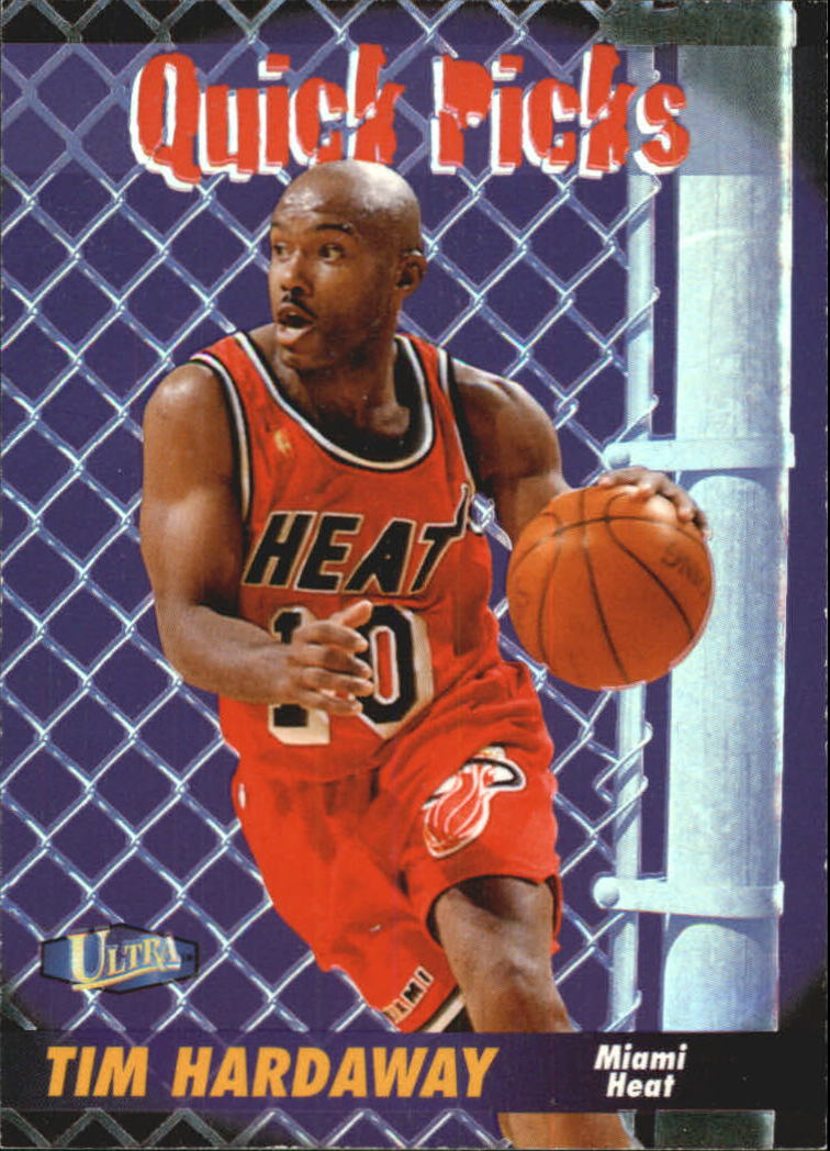 1997-98 Ultra Quick Picks #12 Tim Hardaway