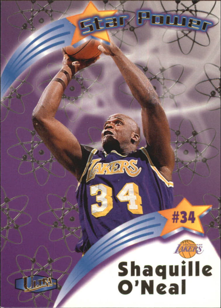 1997-98 Ultra Star Power #SP4 Shaquille O'Neal