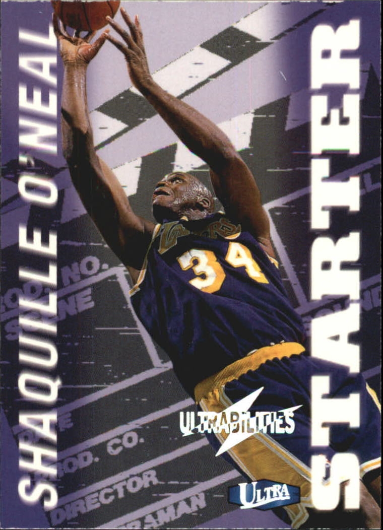 1997-98 Ultra Ultrabilities #4 Shaquille O'Neal