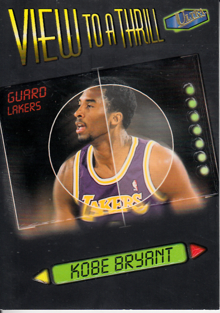 1997-98 Ultra View to a Thrill #VT3 Kobe Bryant