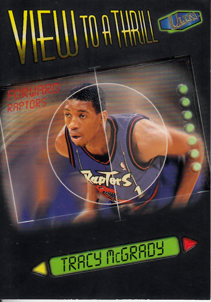 1997-98 Ultra View to a Thrill #VT4 Tracy McGrady