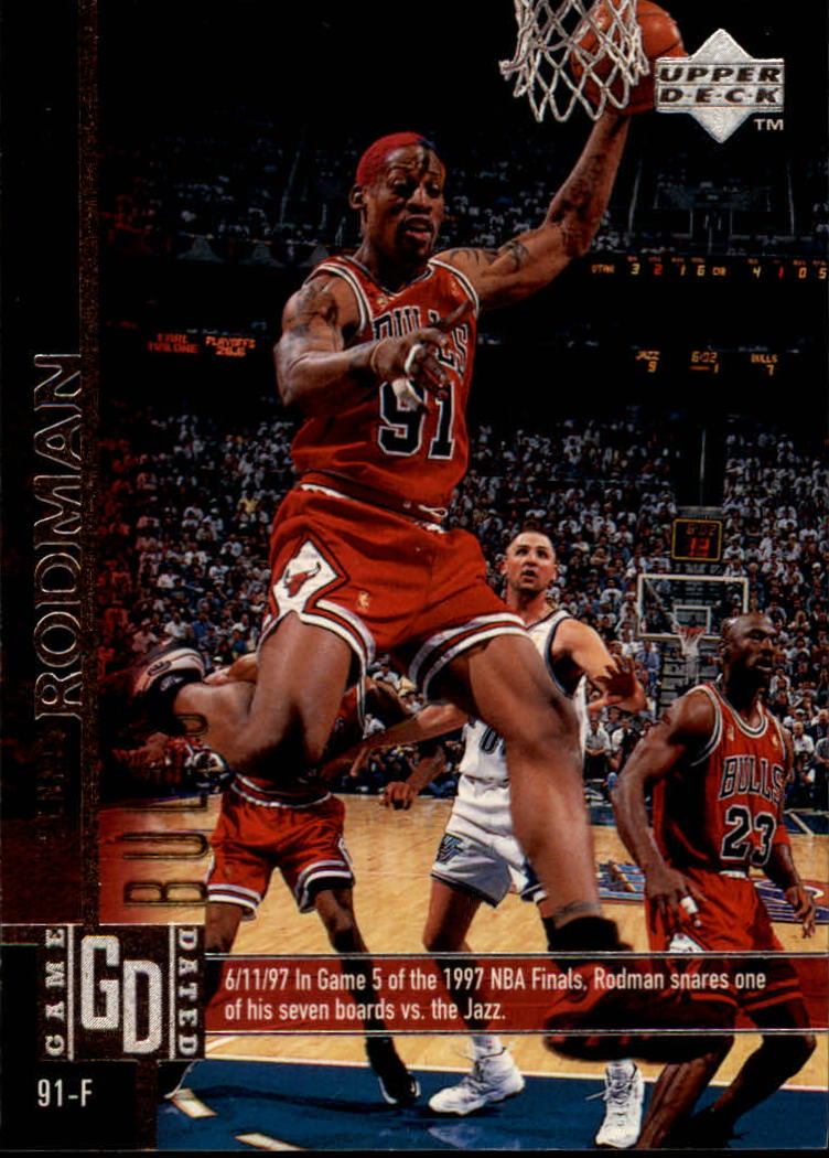 1997-98 Upper Deck #198 Dennis Rodman - MINT