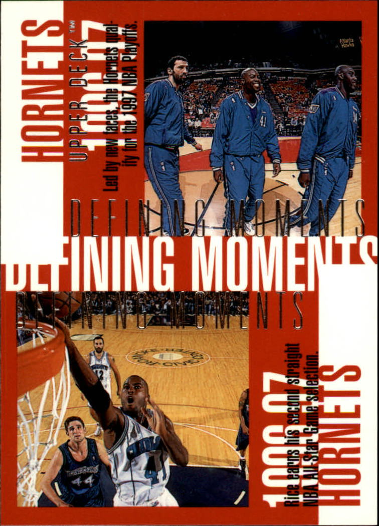 1997-98 Upper Deck #333 Glen Rice/Larry Johnson/Alonzo Mourning/Vlade Divac/Anthony Mason