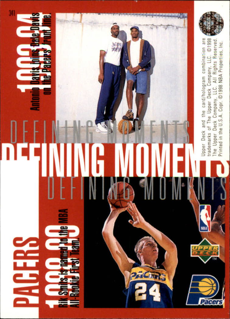 Reggie Miller 1997-98 Upper Deck Indiana Pacers Jams 97 