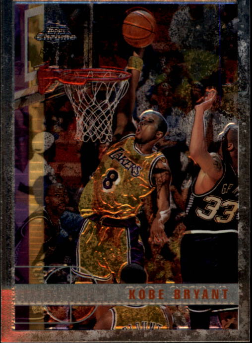 1997-98 Topps Chrome #171 Kobe Bryant - NM-MT