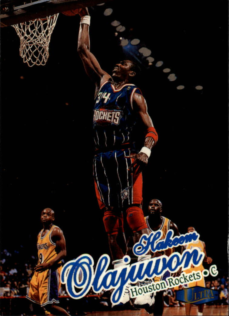 1997-98 Ultra #82 Hakeem Olajuwon