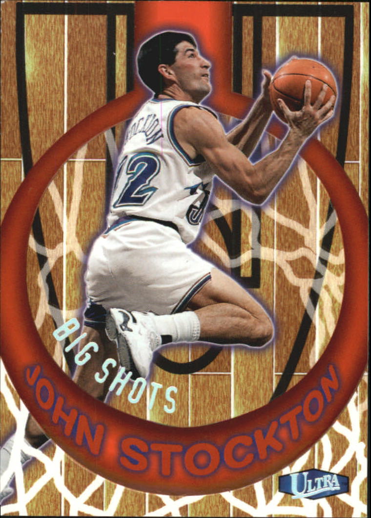 1997-98 Ultra Big Shots #13 John Stockton