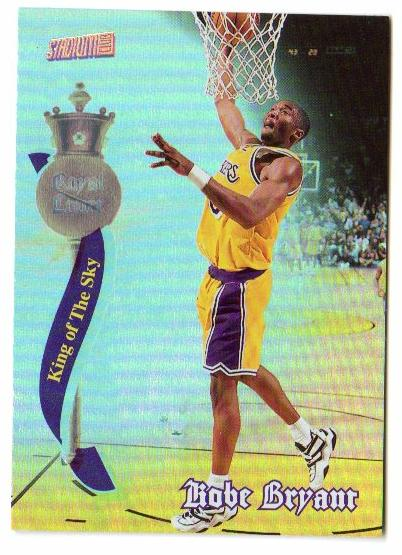 1997-98 Stadium Club Royal Court #RC4 Kobe Bryant