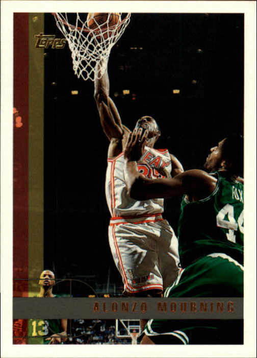 1997-98 Topps #101 Alonzo Mourning