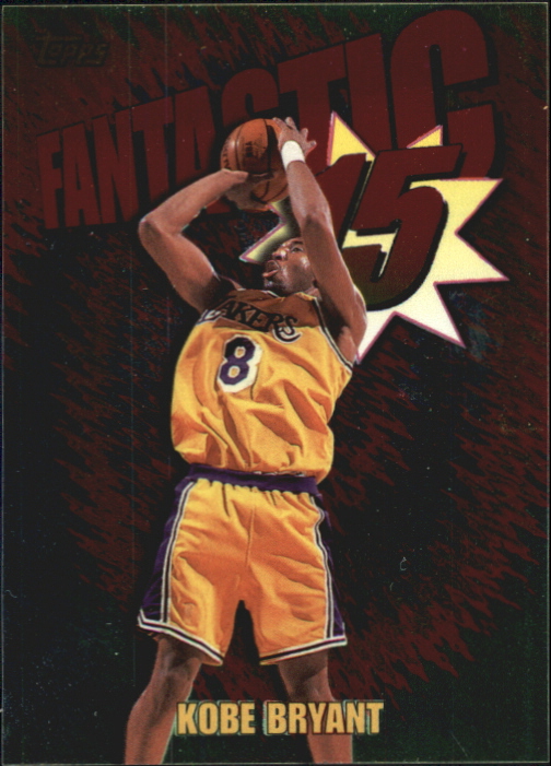 1997-98 Topps Fantastic 15 #F12 Kobe Bryant
