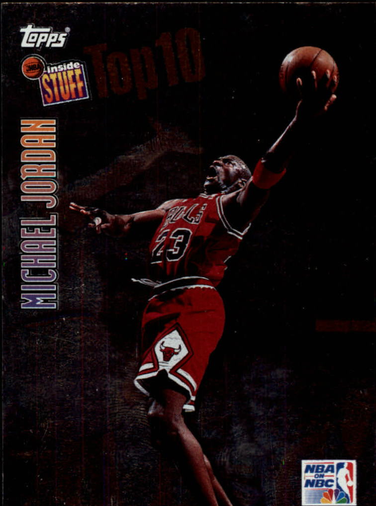 1997-98 Topps Inside Stuff #IS1 Michael Jordan