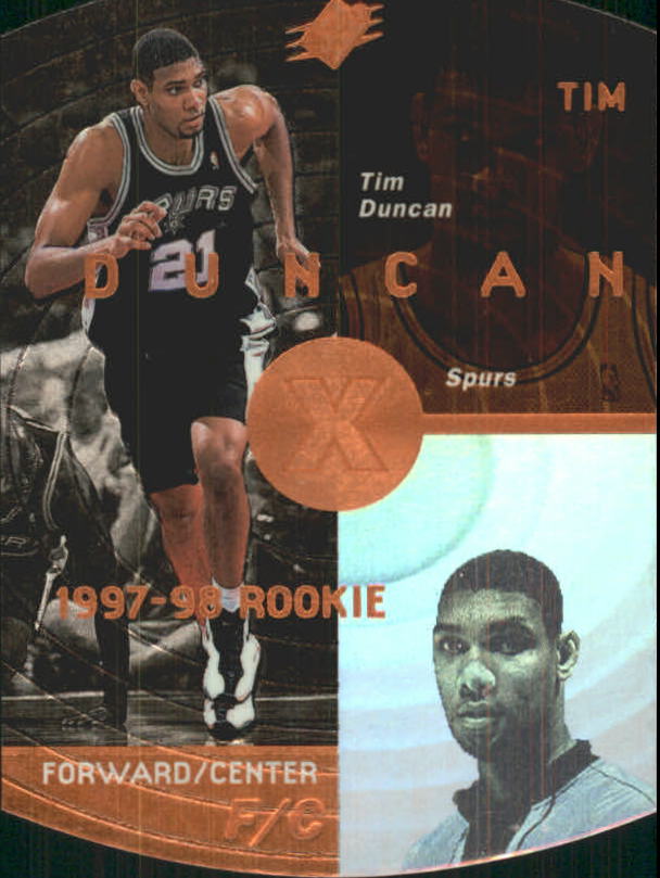 1997-98 SPx Bronze #37 Tim Duncan
