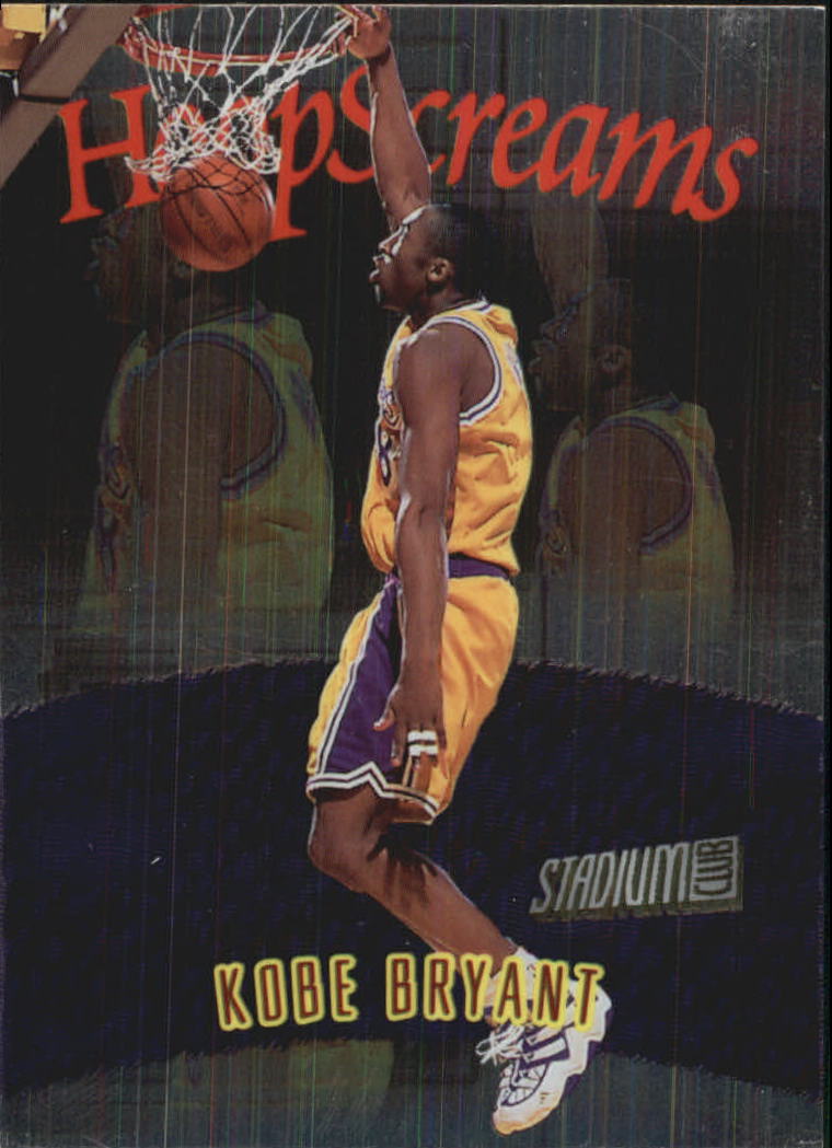 1997-98 Stadium Club Hoop Screams #HS9 Kobe Bryant