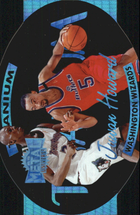 1997-98 Metal Universe Titanium #20 Juwan Howard - NM-MT