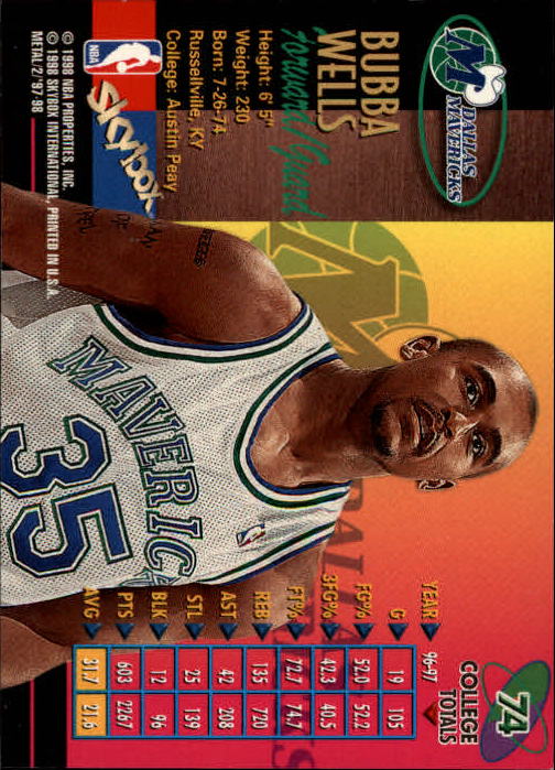 A8554- 1997-98 Metal Universe Bk #s 1-125 +Inserts -You Pick- 15+ FREE US SHIP - Picture 37 of 45