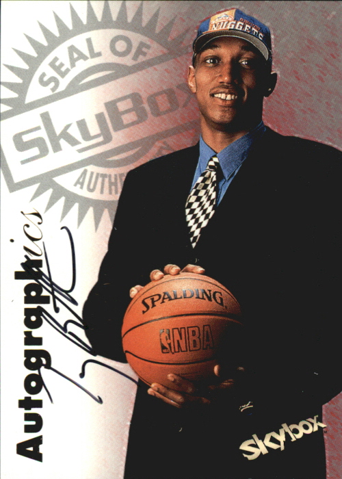 1997-98 SkyBox Premium Autographics #11 Tony Battie