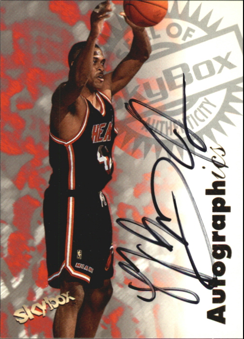 1997-98 SkyBox Premium Autographics #14 P.J. Brown