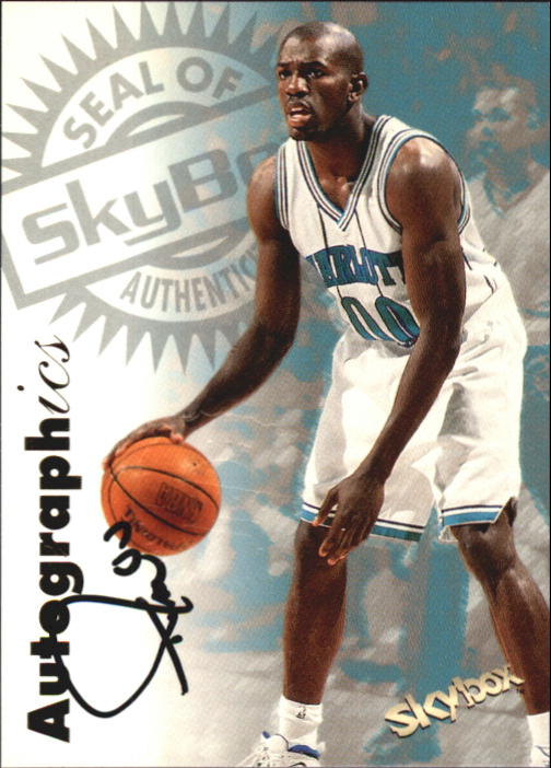 1997-98 SkyBox Premium Autographics #31 Tony Delk
