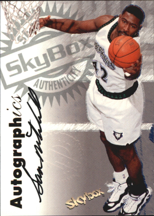 1997-98 SkyBox Premium Autographics #75 Sam Mitchell