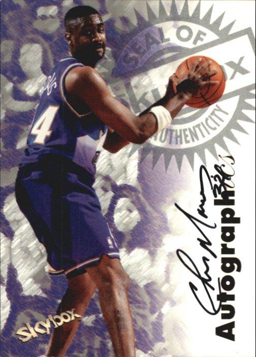 1997-98 SkyBox Premium Autographics #76 Chris Morris