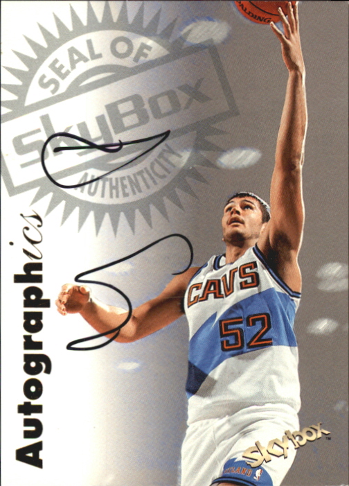 1997-98 SkyBox Premium Autographics #86 Vitaly Potapenko