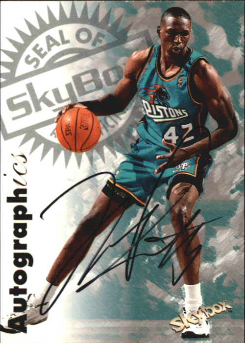 1997-98 SkyBox Premium Autographics #88 Theo Ratliff