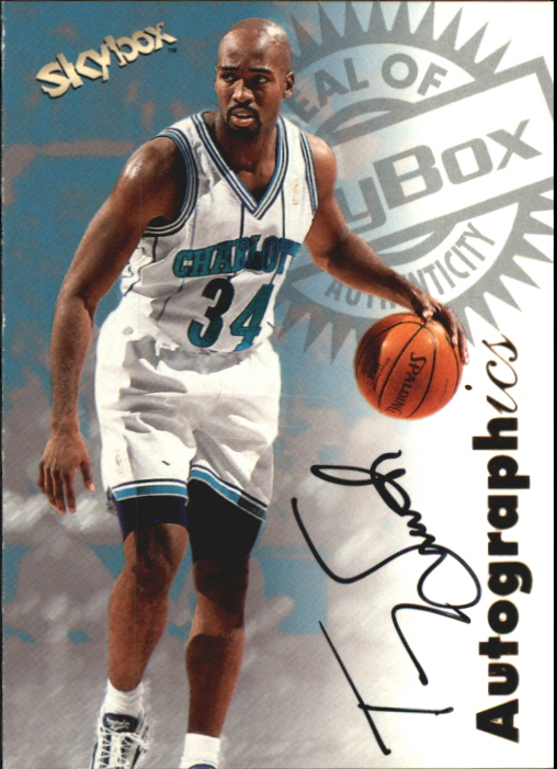 1997-98 SkyBox Premium Autographics #95 Tony Smith