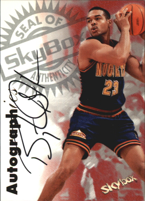 1997-98 SkyBox Premium Autographics #100 Bryant Stith