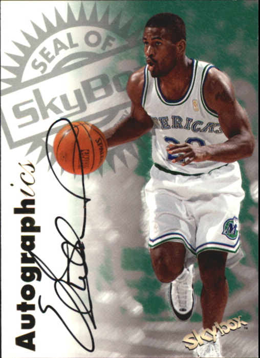 1997-98 SkyBox Premium Autographics #101 Erick Strickland