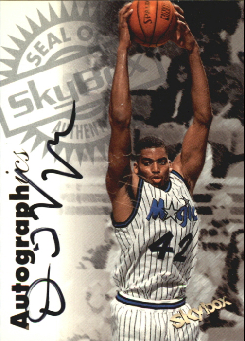 1997-98 SkyBox Premium Autographics #105 David Vaughn