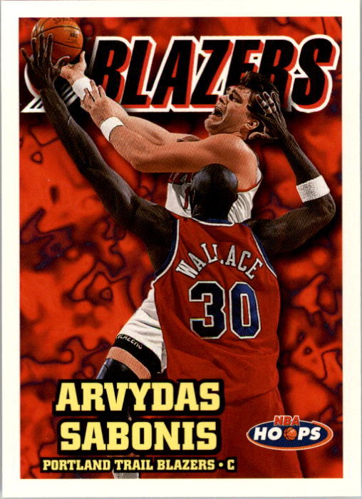 1997-98 Hoops #126 Arvydas Sabonis