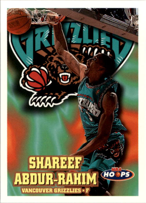 1997-98 Hoops #154 Shareef Abdur-Rahim