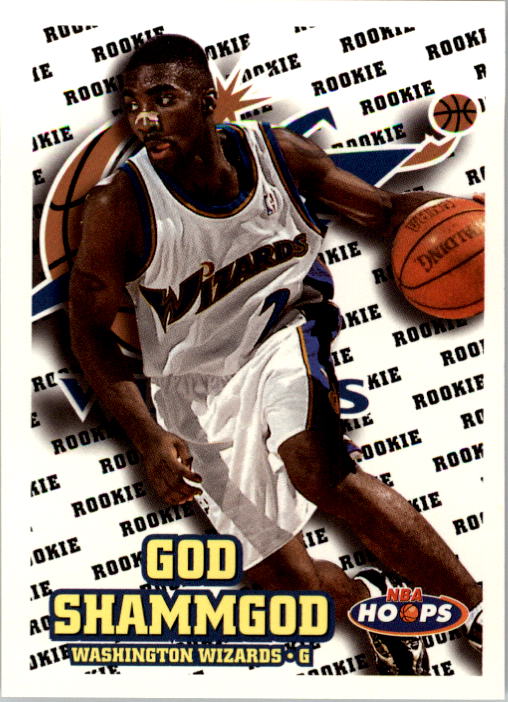 1997-98 Hoops #204 God Shammgod RC