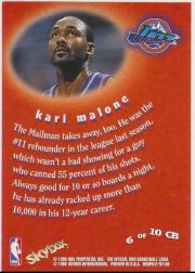 1997-98 Hoops Chairman of the Boards #CB6 Karl Malone back image