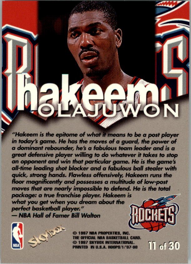 1997/1998 Hoops Basketball "Talkin' Hoops" Insert Cards - Picture 22 of 59